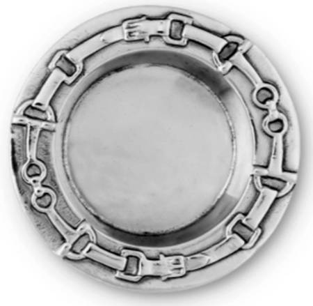 Equestrian (Aluminum, Hollowware) Wine Bottle Coaster