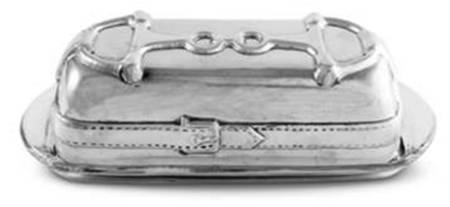 Equestrian (Aluminum, Hollowware) 1/4 Pound Covered Butter