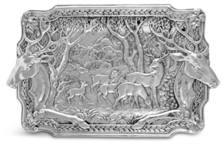 Antler (Pewter, Hollowware) 25" Rectangular Tray