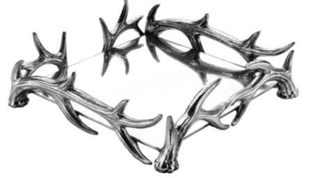 Antler (Pewter, Hollowware) Cocktail Napkin Holder