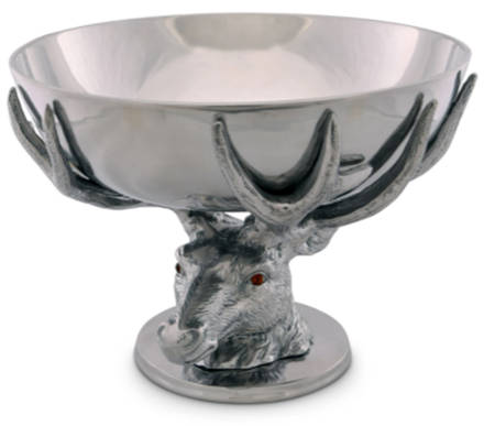 Antler (Pewter, Hollowware) 12" Round Footed Centerpiece
