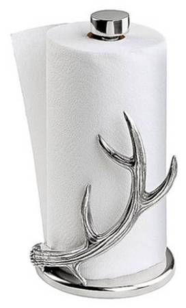 Antler (Pewter, Hollowware) Paper Towel Holder