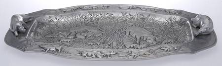 Farmyard (Aluminum, Hollowware) 22" Rectangular Platter