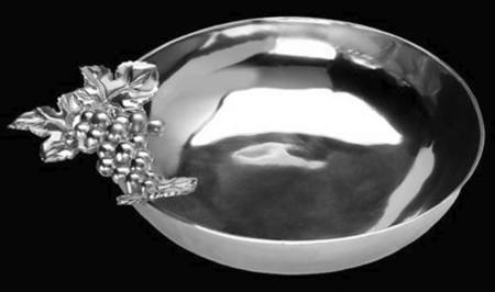 Roman Grape (Aluminum, Hollowware) 15" Round Bowl