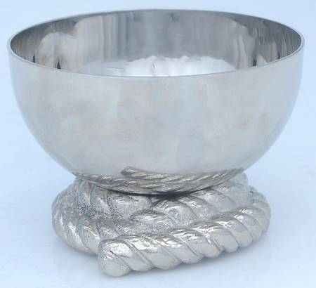 Rope (Nickelplate, Hollowware) Nut Dish