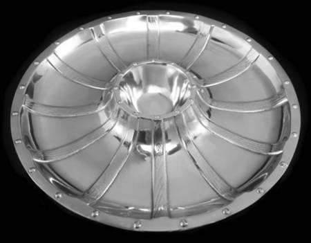 Barrel (Aluminum, Hollowware) 1 Piece Chip & Dip