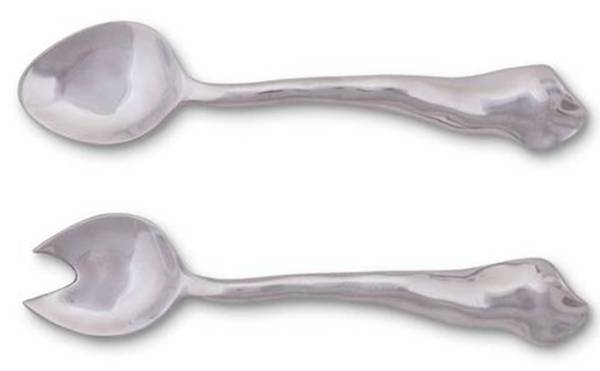 Carmel (Aluminum, Hollowware) (2 Pc) Solid Salad Set