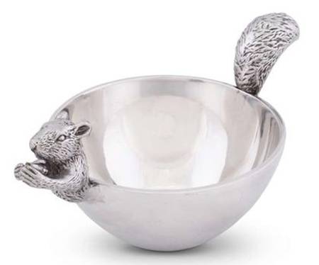 Forest (Aluminum, Hollowware) Nut Serving Bowl