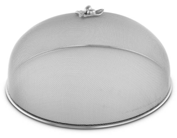Olive Grove (Aluminum, Hollowware) 16" Mesh Dome Picnic Cover