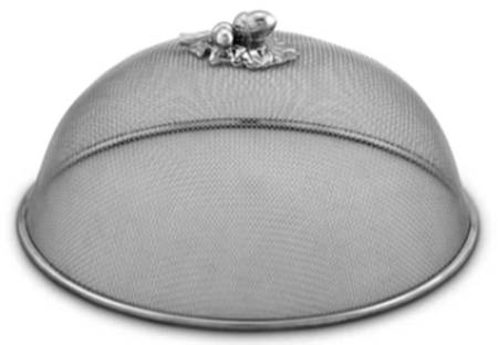 Olive Grove (Aluminum, Hollowware) 10" Mesh Dome Picnic Cover