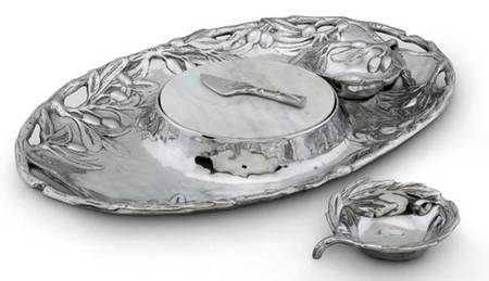 Olive Grove (Aluminum, Hollowware) (5 Piece) Entertainment Set