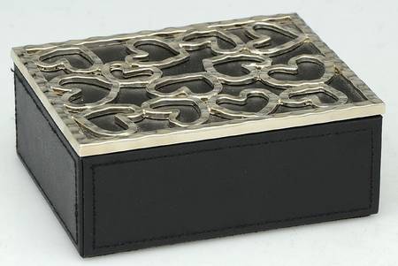 Heart (Silverplate) Jewelry Box & Lid