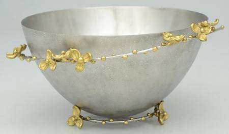 Bittersweet (Aluminum, Hollowware) 8" Round Bowl