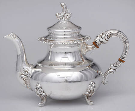 AHD3 (Sterling, Hollowware) Teapot by ALT-Heidelberg Silver