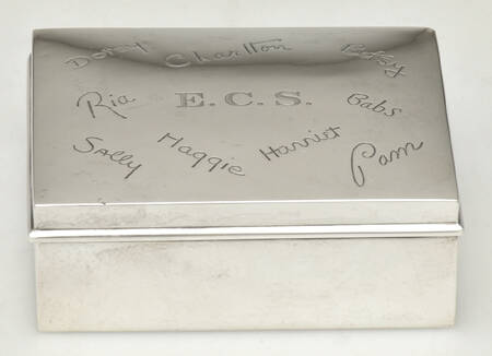 402 (Sterling, Hollowware) Cedar Lined Cigarette Box