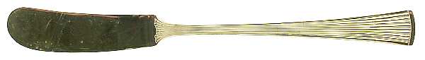 Golden St. Moritz (Gold Electroplate) Flat Handle Master Butter Knife