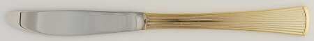 Golden St. Moritz (Gold Electroplate) Modern Solid Knife