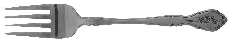 BAG5 (STAINLESS) Individual Salad Fork
