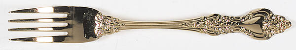 Golden Crown Royale (Gold Electroplate) Fork