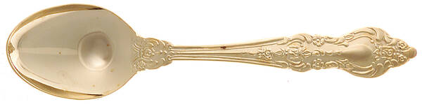 Golden Crown Royale (Gold Electroplate) Demitasse Spoon