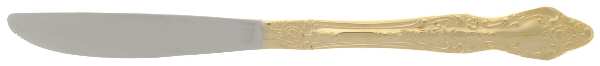 Golden Crown Royale (Gold Electroplate) Modern Solid Knife