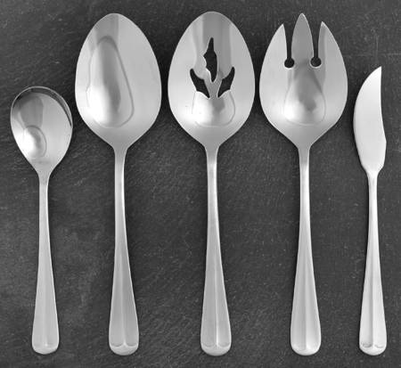 Oyster Bay (Stainless) 5 Piece Hostess Set