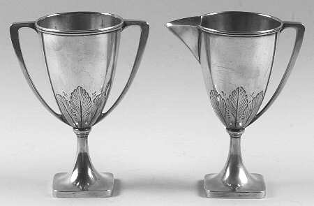 Sterling Hollowware Mini Sterling Creamer and Open Sugar