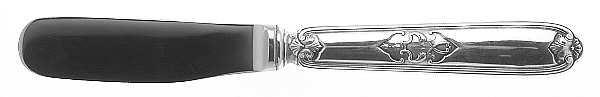 Alicante (Silverplate) Butter Spreader Hollow Hdl-Paddle/Stainless Blade