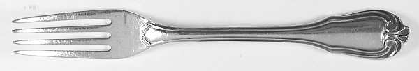Borgia (Sterling) Fruit/Youth Fork Solid