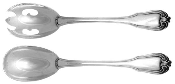 Borgia (Sterling) (2 Pc) Solid Salad Set