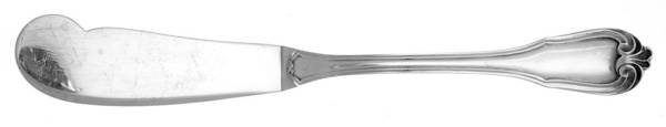 Borgia (Sterling) Flat Handle Master Butter Knife