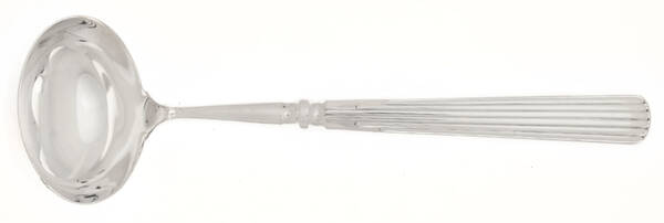 Doric (Sterling) Gravy Ladle W/Hollow Handle & Sterling Bowl