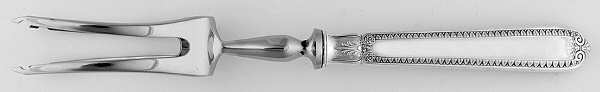 Empire-Impero (Sterling) Large Double Stainless Prong Roast Carving Fork