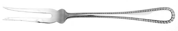 Italian Feather Edge (Sterling, Italy) Large 2-Tine Cold Meat Serving Fork