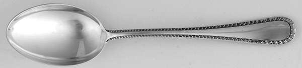 Italian Feather Edge (Sterling, Italy) Demitasse Spoon