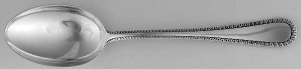 Italian Feather Edge (Sterling, Italy) Tablespoon (Serving Spoon)
