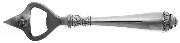 French Empire (Sterling) Bottle Opener with Stainless Bowl