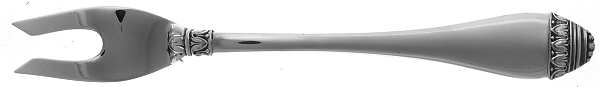 French Empire (Sterling) Lemon Fork