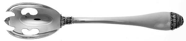 French Empire (Sterling) Solid Salad Serving Fork