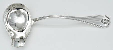 Laura (Sterling) Sauce Ladle, Solid Piece