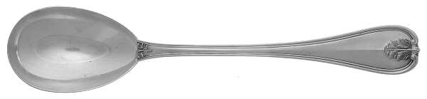 Laura (Sterling) Solid Salad Serving Spoon
