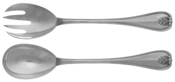 Laura (Sterling) (2 Pc) Solid Salad Set