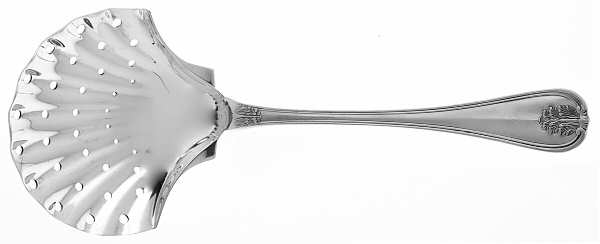 Laura (Sterling) Pierced Vegetable Serving Spoon