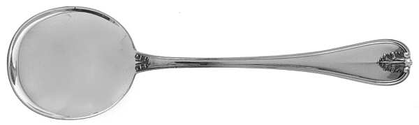 Laura (Sterling) Round Bowl Soup Spoon (Cream Soup)