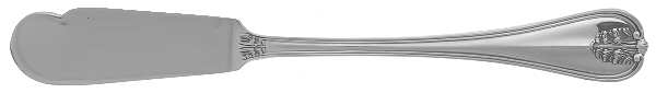 Laura (Sterling) Flat Handle Butter Spreader