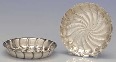 Sterling Hollowware Butter Pat - Set of 2