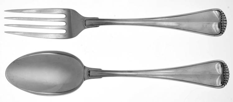 Milano (Sterling) Solid Serving Set
