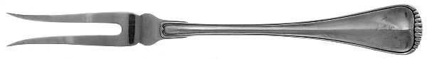 Milano (Sterling) Large 2-Tine Cold Meat Serving Fork