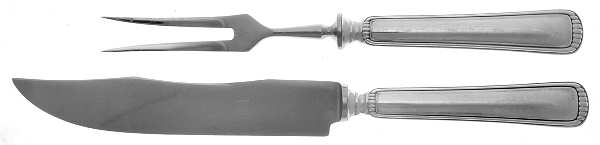 Milano (Sterling) Small Stainless Blade 2-Piece Steak Carving Set