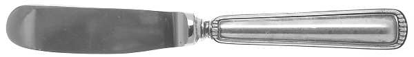 Milano (Sterling) Modern Hollow Butter Spreader (Stainless)